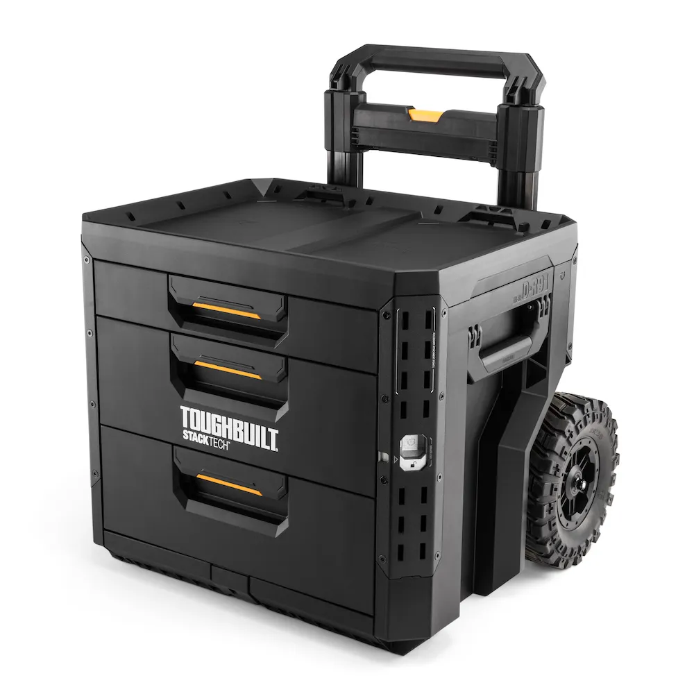 TB-B1-D-R93 附輪式抽屜工具箱 2+1抽 TB 托比爾 TOUGHBUILT 可拆卸 拖輪 工具箱