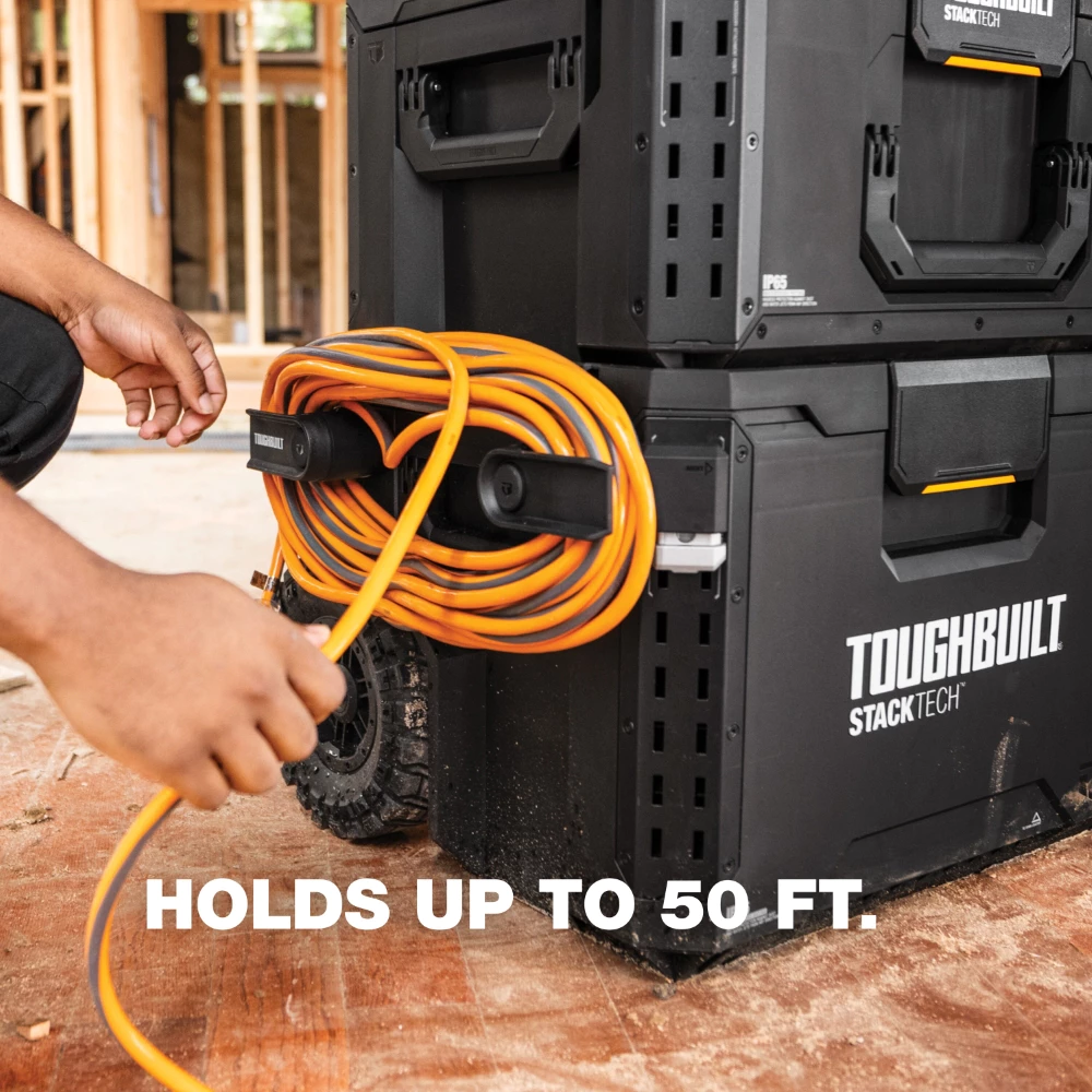 TB-B1-A-31 兩件式捲繩器 TOUGHBUILT 托比爾 快扣 工具箱 堆疊式 捲繩 延長線 電線 水電 露營