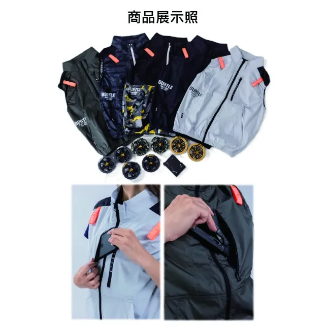  BURTLE 日本空調衣 AC1154 24V 空調衣 空調服 空調背心 避暑神器 高續航 空調工作服 保固18個月