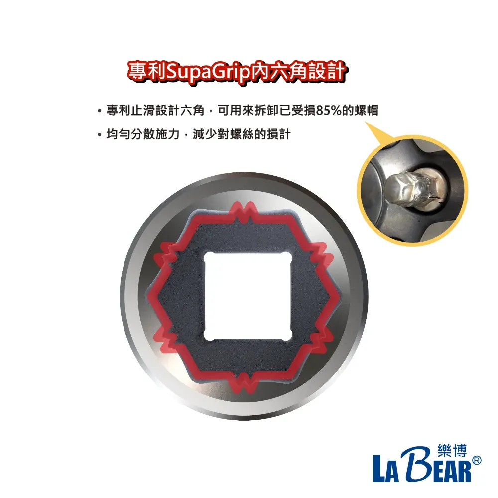 【LaBear】專利設計 止滑套筒扳手組 三分 3分 雙向棘輪扳手 萬向接頭 延長接桿 六角手動套筒組
