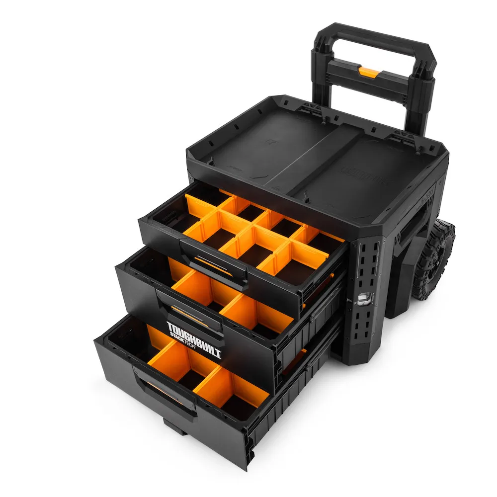 TB-B1-D-R93 附輪式抽屜工具箱 2+1抽 TB 托比爾 TOUGHBUILT 可拆卸 拖輪 工具箱