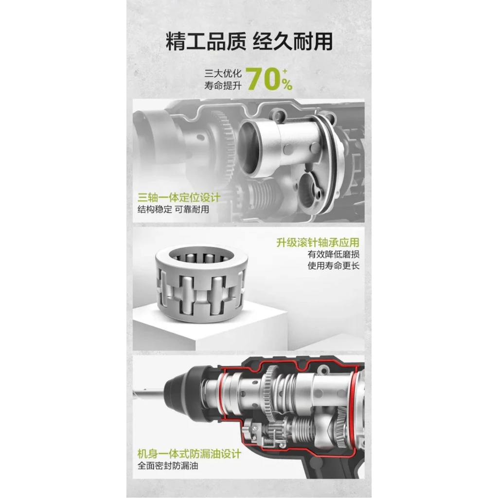 WU387 鋰電無刷免出力電錘20V 22mm 錘鑽/平鑽 雙功能 水泥 地板 鑽牆 水電 居家 電槌 WORX威克士