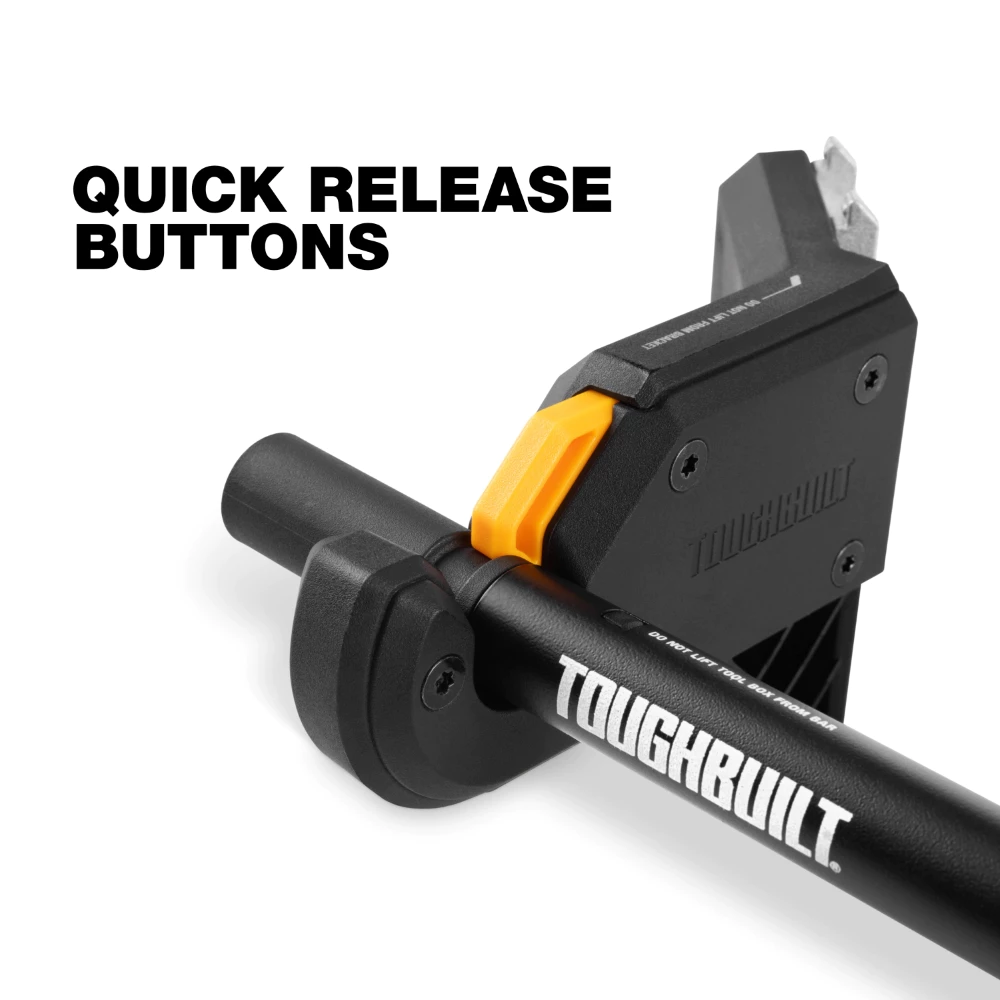 TB-B1-A-32紙⼱架 TOUGHBUILT 托比爾 快扣 工具箱 配件 堆疊式 掛桿 捲筒 毛巾 電線 水電 露營
