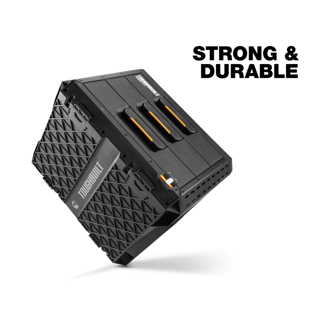 TB-B1-D-70-3 抽屜式⼯具箱XL-三抽 TOUGHBUILT 托比爾 快扣 工具箱 三層 防水 堆疊式 抽屜