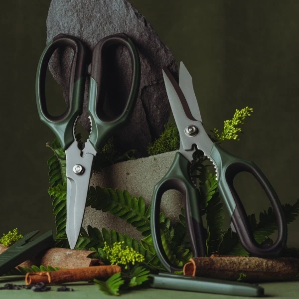 愛森諾工具 / Arsenal Tool 多功能萬用剪刀 台灣製造 廚房剪刀 露營剪刀 軍風剪刀 1620剪刀 莫蘭迪色