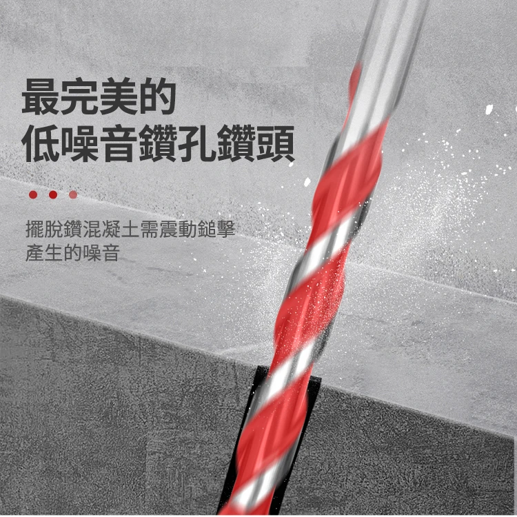 土耳門×宅水電 HEX六角多功能鑽頭 3.5-10mm 六角柄 水泥鑽頭 磁磚鑽頭 電鑽適用 低粉塵 低噪音