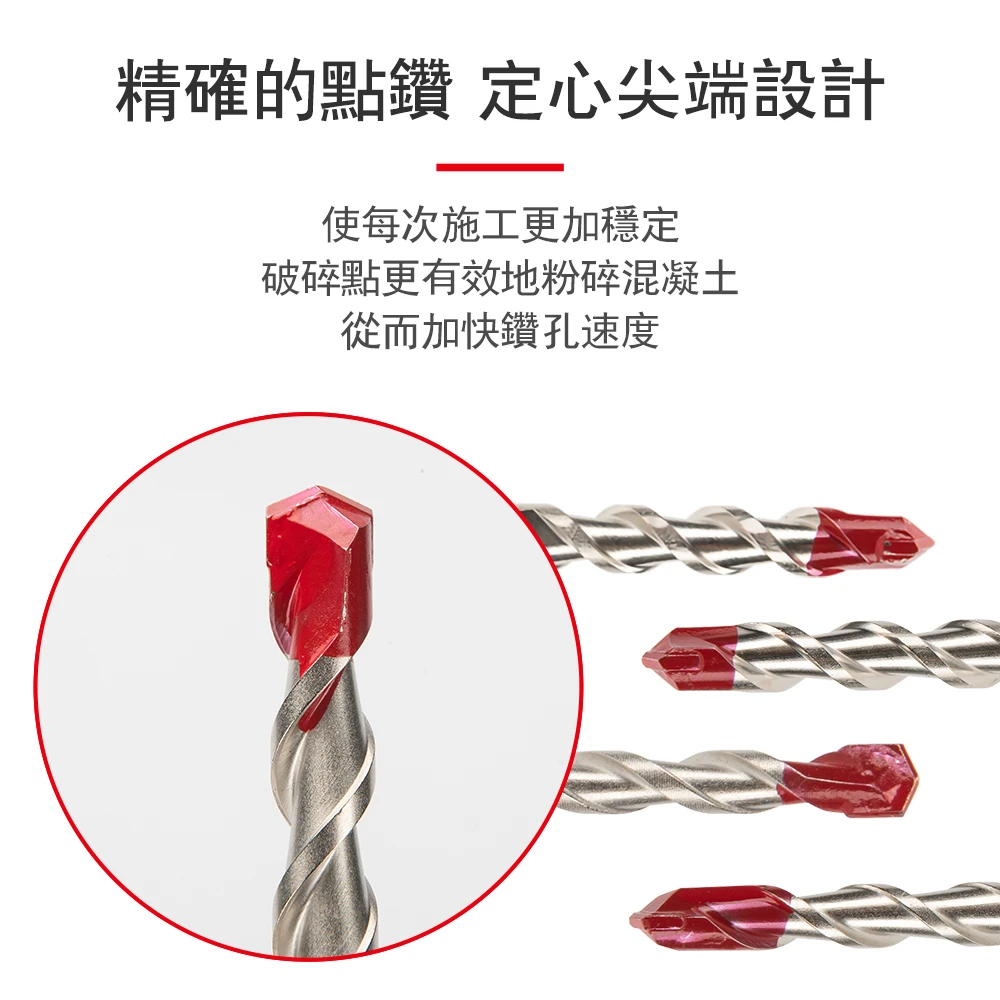 土耳門 SDSxu兩刃四溝水泥鑽頭 5-17.5mm 瑞士鎢鋼 混凝土鑽尾 免出力電鑽用 錘鑽 搥鑽 電鑽 破壞 水泥