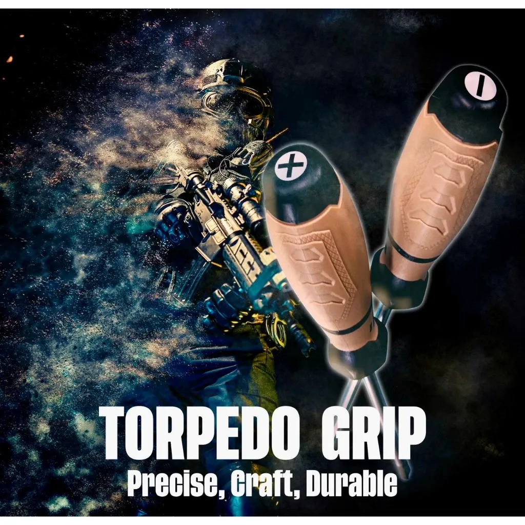 愛森諾工具/Arsenal Tool 5PC 螺絲起子組 魚雷起子 十字起子 一字起子 起子組 魚雷手柄 止滑手柄台灣製