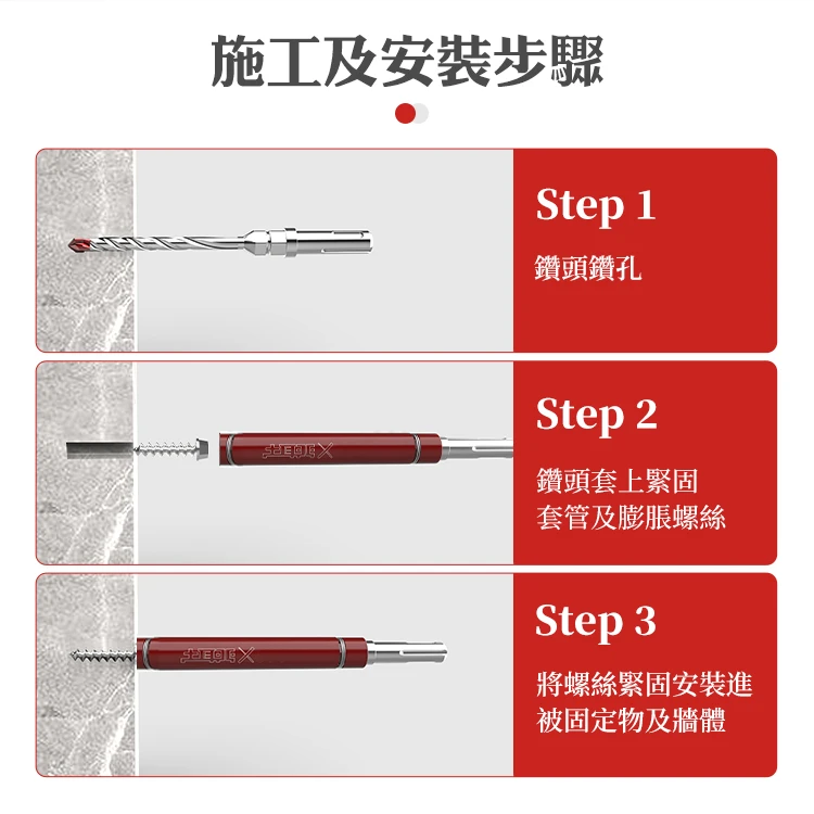 土耳門×宅水電 抗藍波釘鑽兼鎖 5.8mm SDS四溝鑽頭 水泥螺絲 藍波釘 套組/單鑽頭 錘鑽 槌鑽 鎚鑽