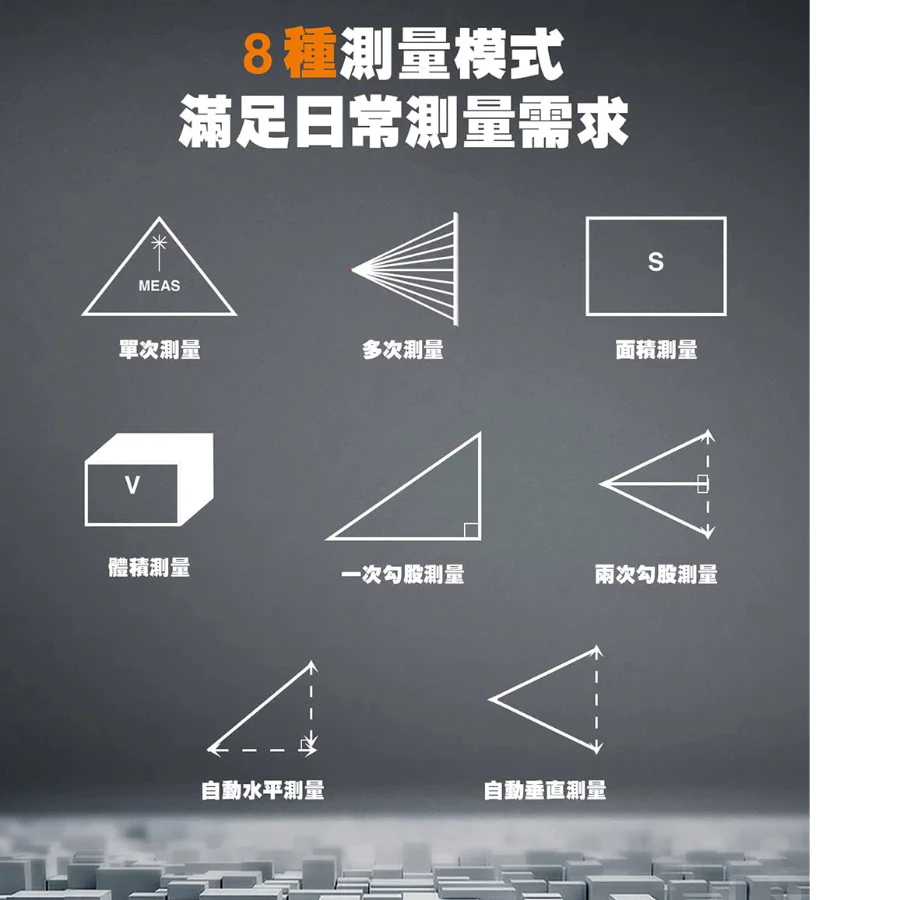 WX087.1 40米測距儀(台灣訂製版) 公司貨 雷射 紅外線 坪數 台尺 水電 裝潢 木工 室內設計 WORX威克士