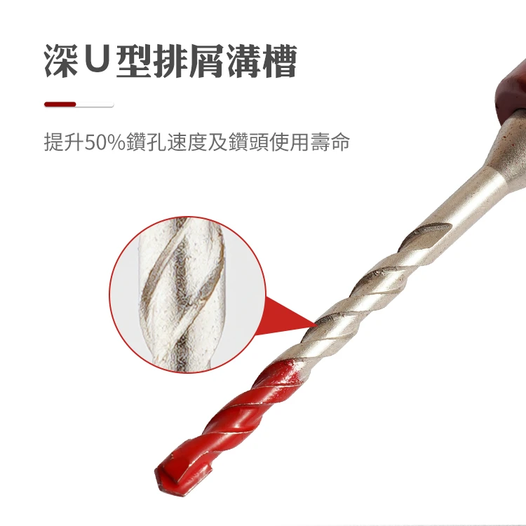 土耳門×宅水電 準．強力鑽兼鎖 水泥鑽頭 3.2/3.4/5.0mm 高張力螺絲用 快拆 六角柄 起子機 替換式