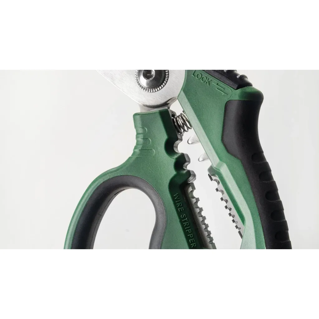 愛森諾工具 Arsenal Tool / 8＂重工暴龍剪 (2.0版) 電工剪 多功能剪刀 纜線、電線、金屬板、鐵線