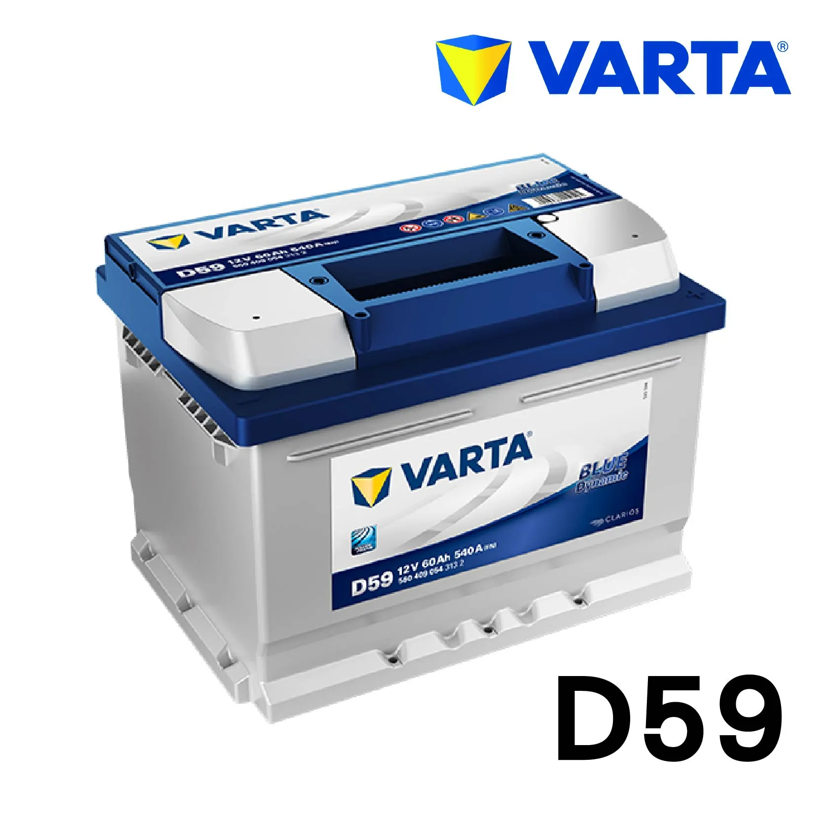 VARTA 華達 D59 60Ah