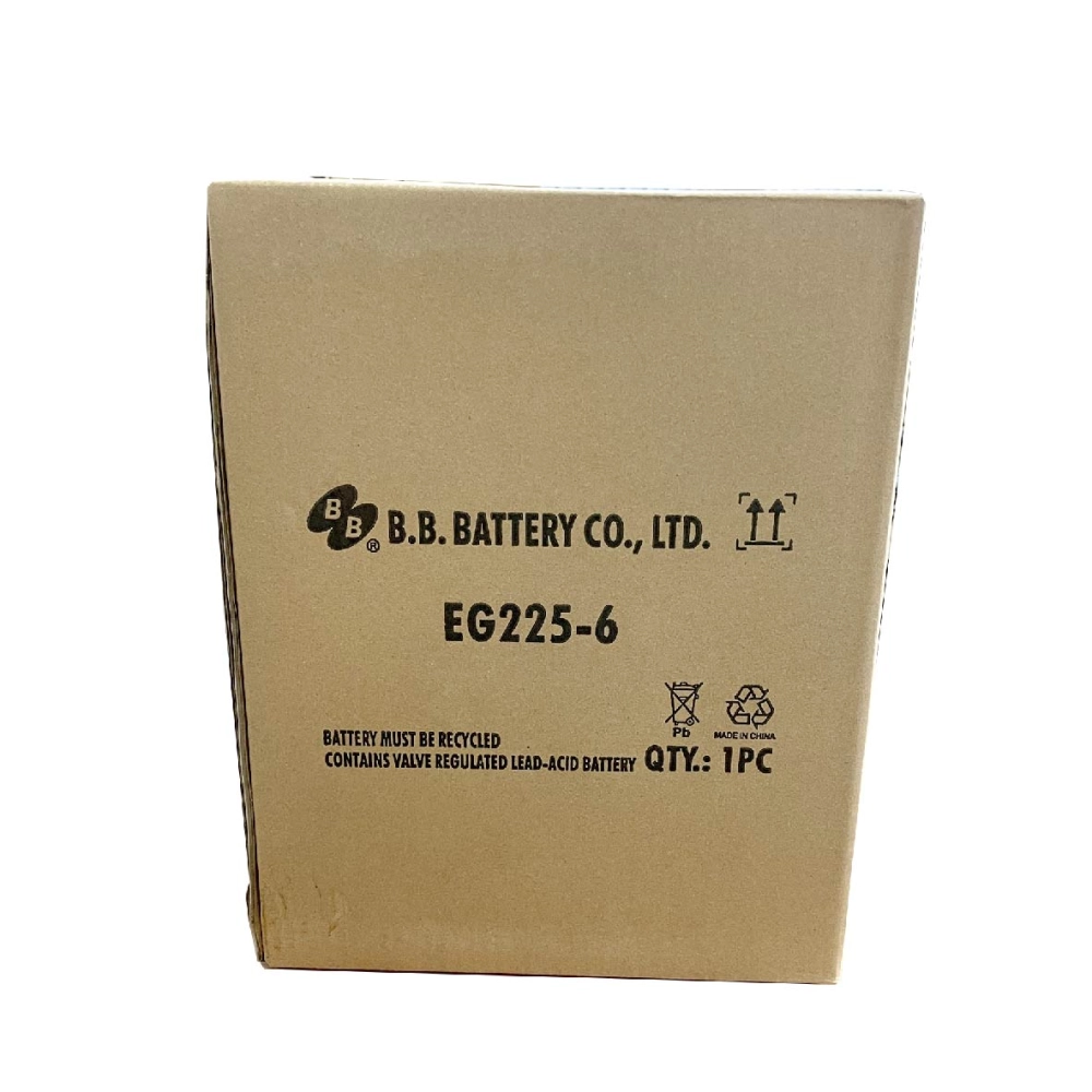 美美BB電池 EG225  6V 加水式 8米高空作業車電池