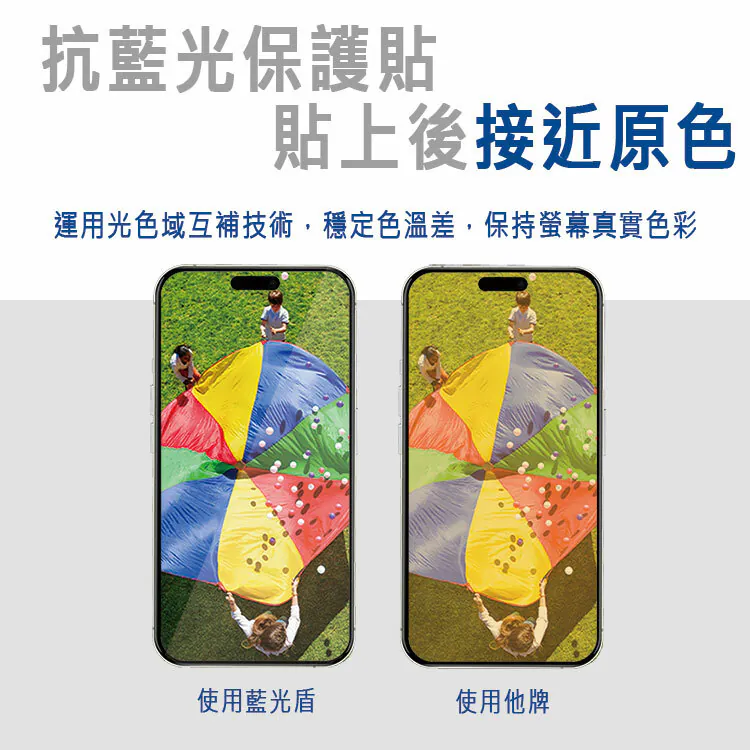 藍光盾® iPhone 系列 【第二代抗反射AR高透】抗藍光玻璃保護貼