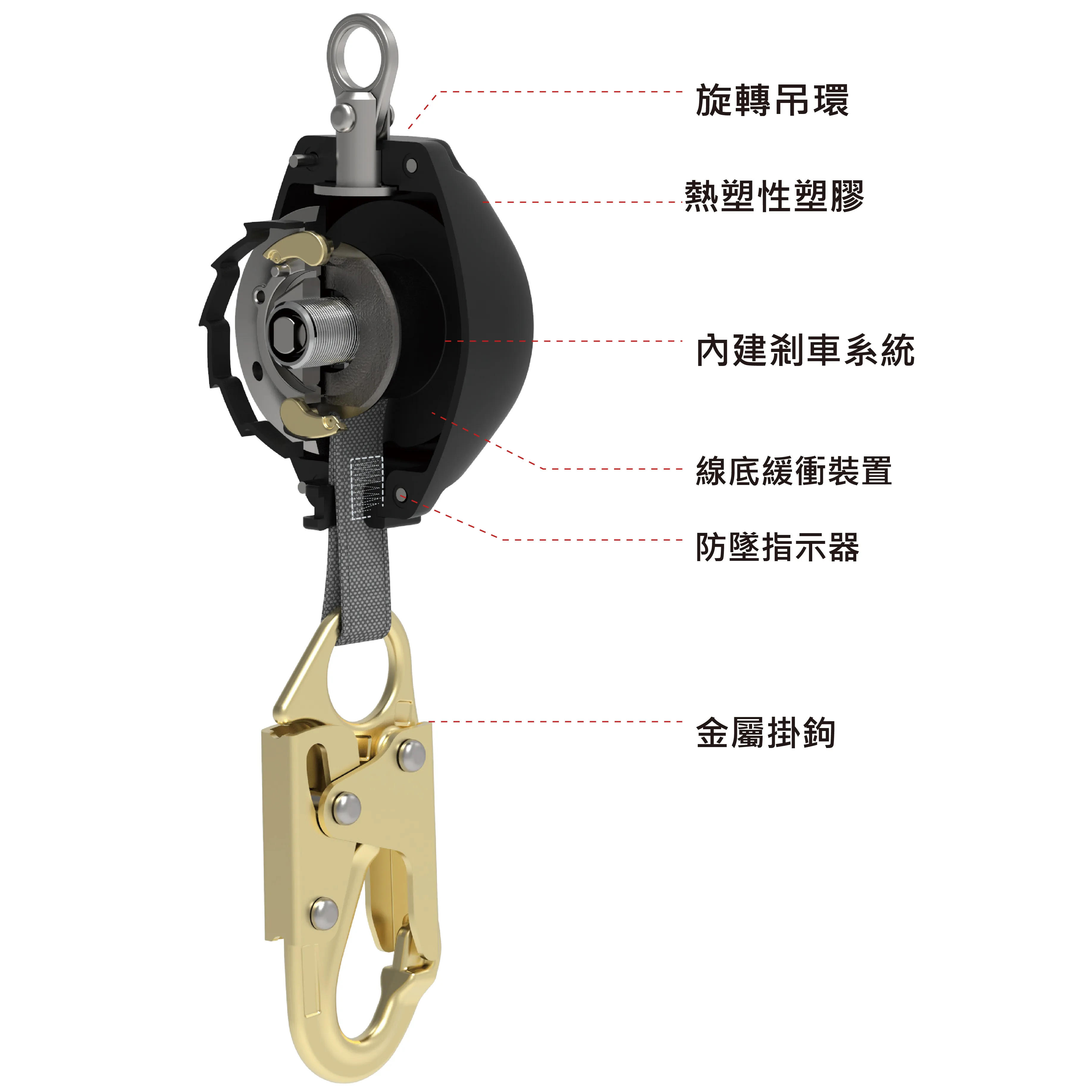 防墜器
