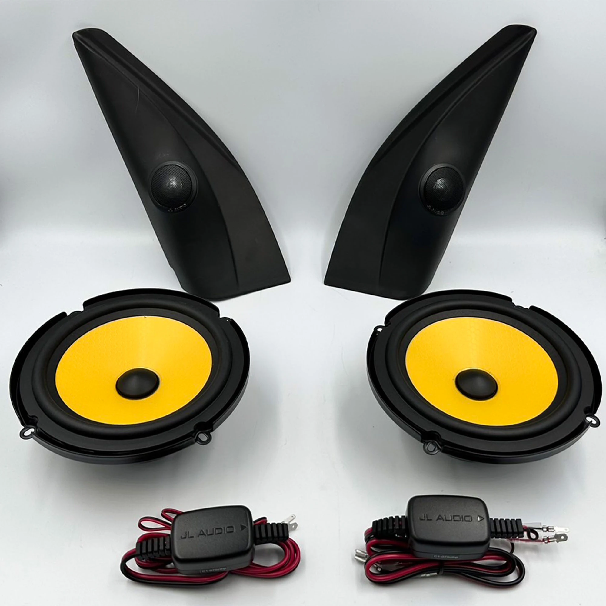 美國 JL AUDIO 6.5吋雙前門分音喇叭(高低音喇叭共4顆)