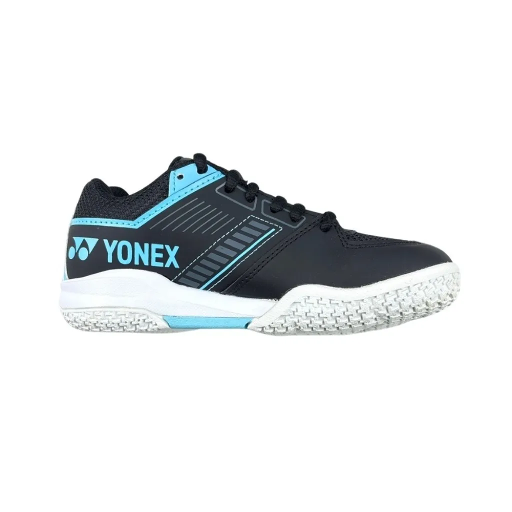 YONEX POWERCUSHION兒童羽球鞋黑藍