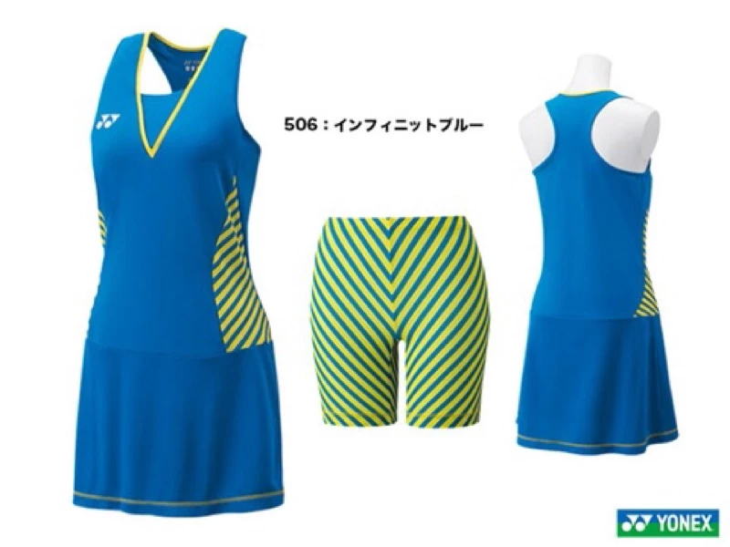 YONEX 大賽服女版 日本版連身裙JP版 到貨趕快來搶購yonex20423 （瑪林款）
