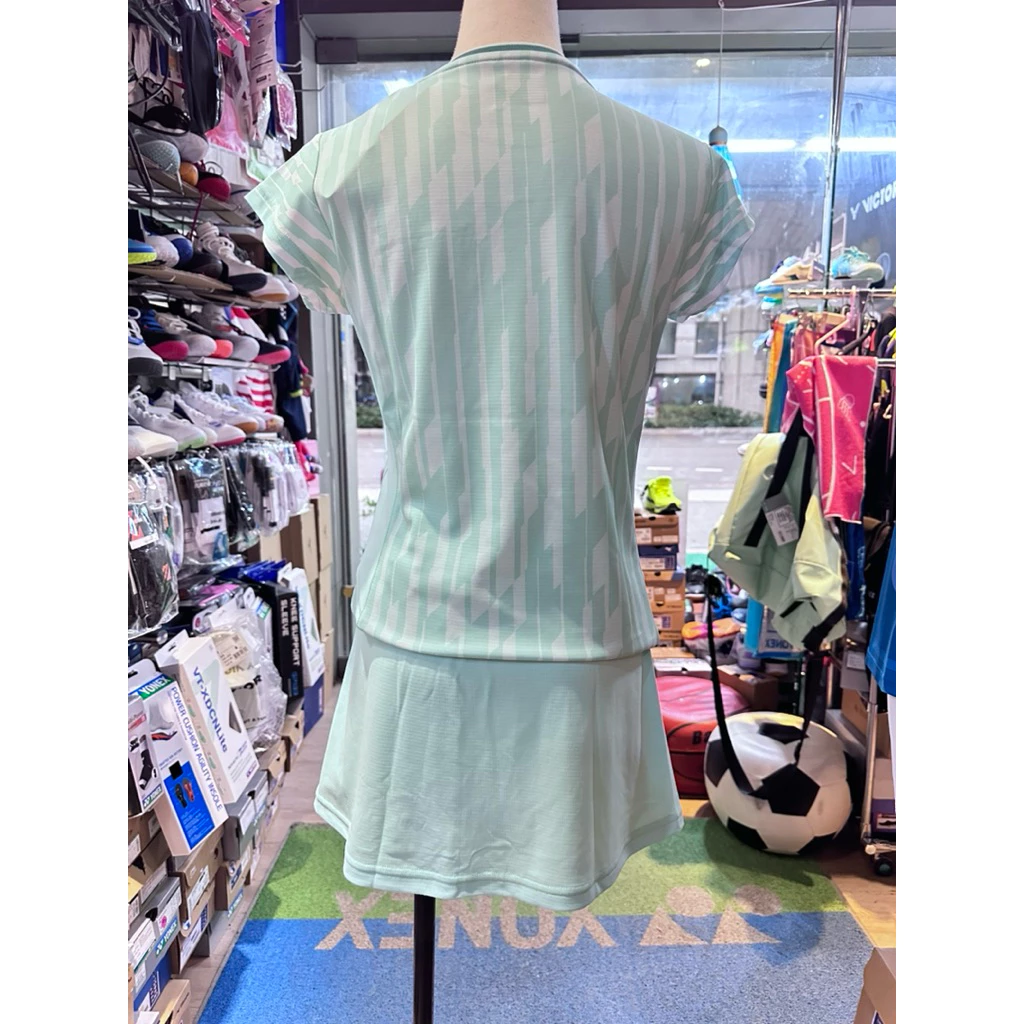 國際戰略YONEX 粉綠 漂亮 比賽服 正品