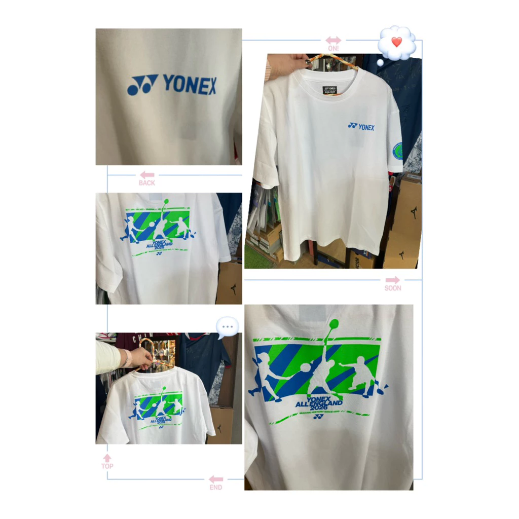 YONEX 2026限量GB全英公開賽紀念T恤