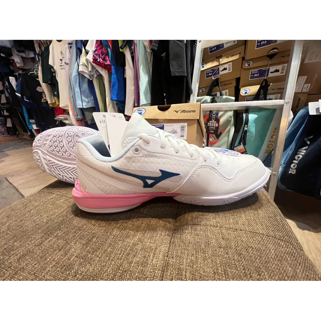 美津濃 3E寬楦 羽球鞋 Wave CLAW 4 代 71GA264317