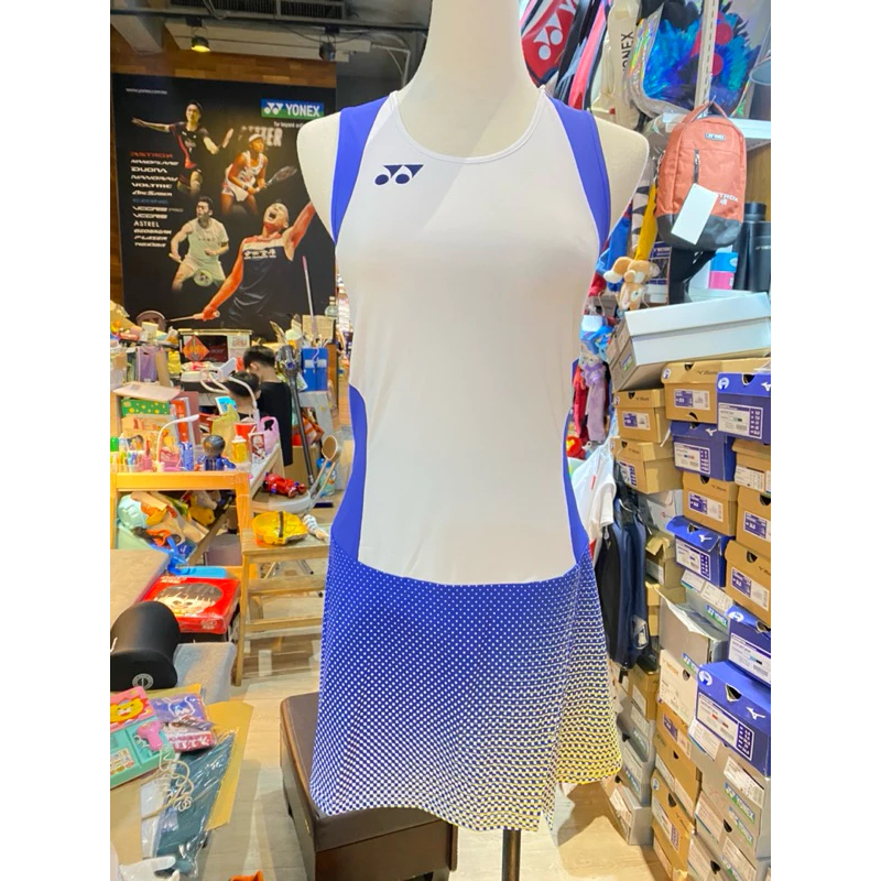YONEX 性感挖背 連身羽球裙 尺寸：M