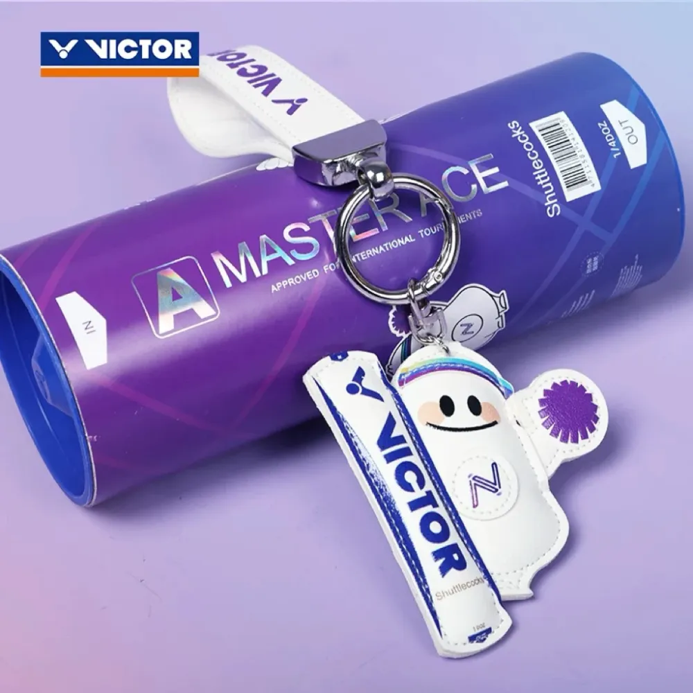 VICTOR 亞錦賽 限定商品 PG6017BAC25/A珠光白勝利羽球吊飾