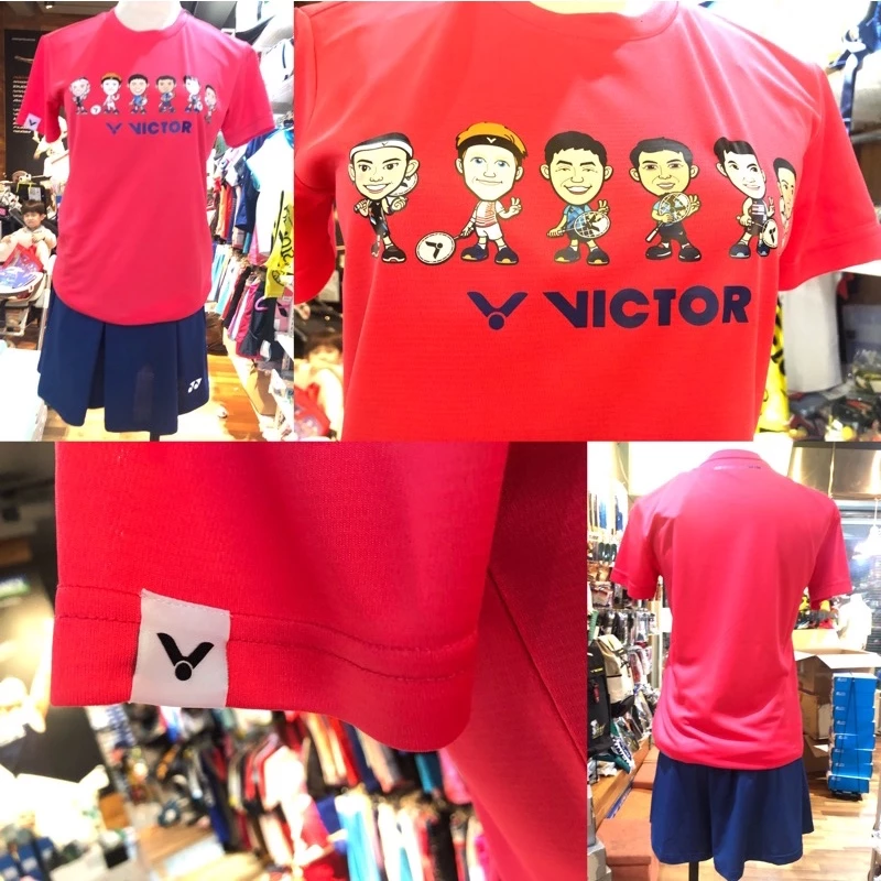 桃紅色限定版 勝利V小隊 T-2140 戴資穎 眾群星 T-Shirt 中性 T2140