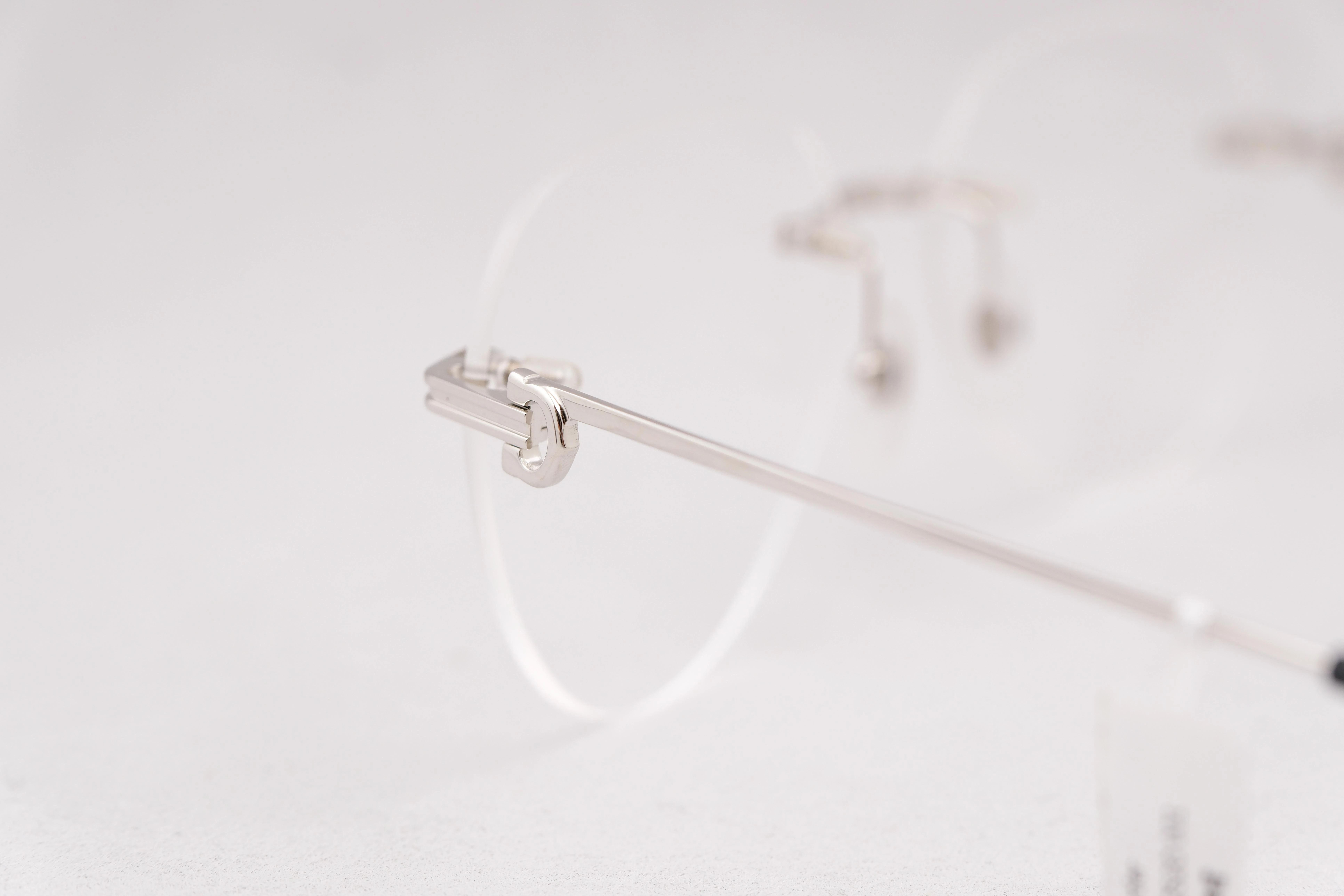 Cartier ct0252o 001銀腳無框