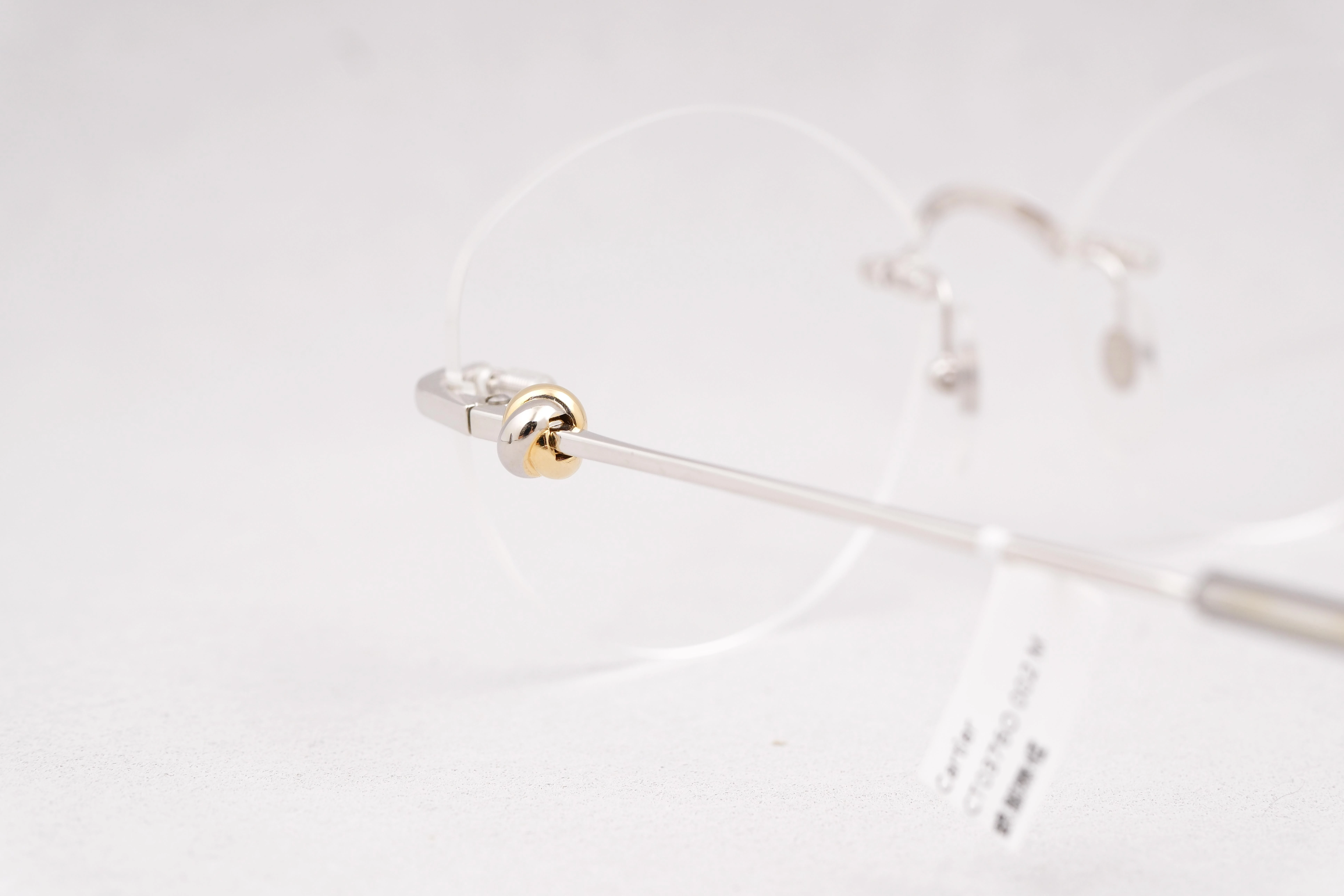 Cartier ct0376o 002 m 銀腳無框