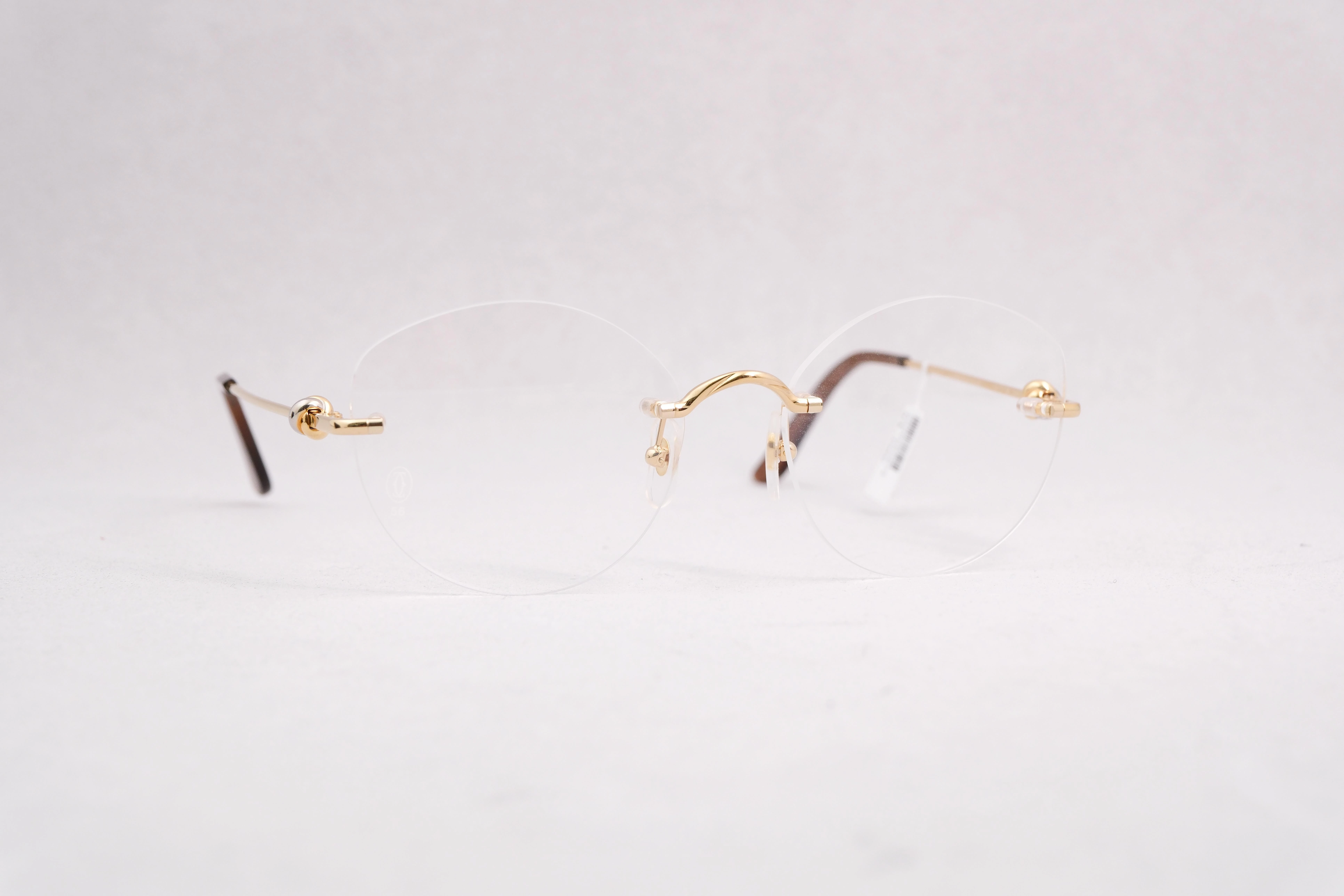 Cartier ct0376o 001 m 金色無框