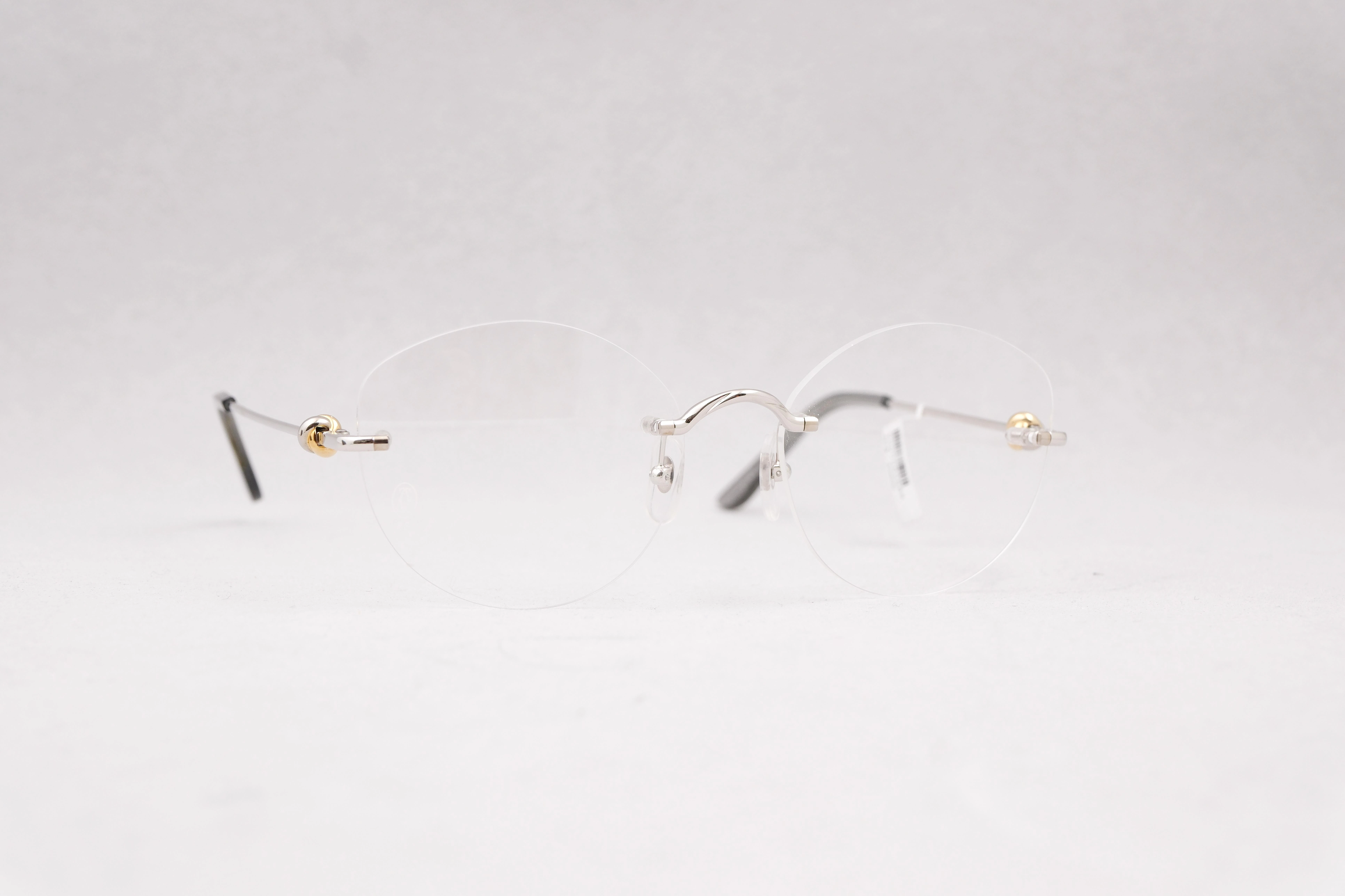 Cartier ct0376o 002 m 銀腳無框