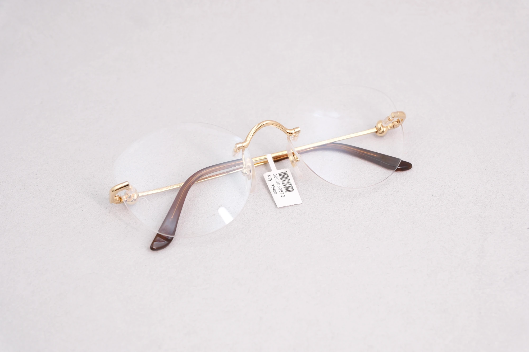 Cartier ct0376o 001 m 金色無框