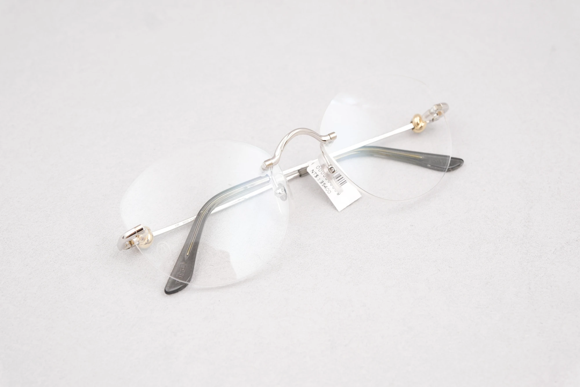 Cartier ct0376o 002 m 銀腳無框