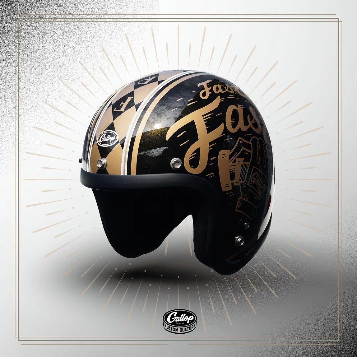 GALLOP Freedom Racer HELMET♦自由賽車手♦