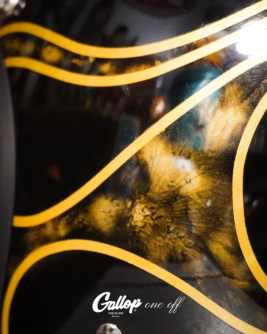 One off系列 老美式彩繪帽設計 3/4半罩安全帽