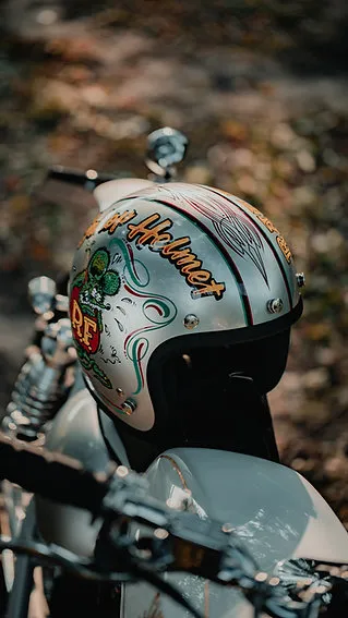 Gallop X Rat Fink 老鼠芬克 聯名限定安全帽 銀