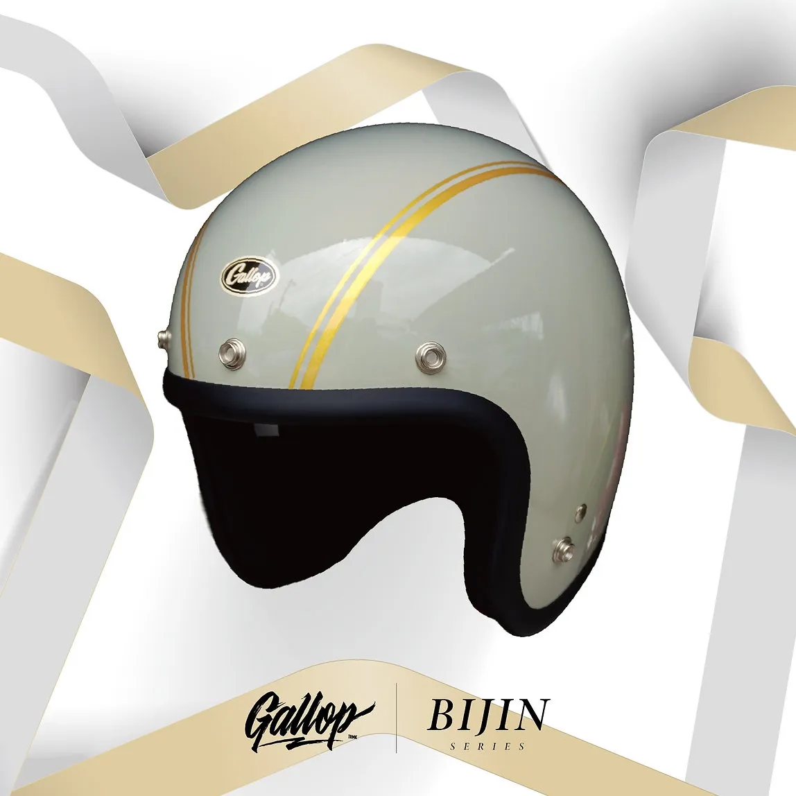 GALLOP BIJIN SERIES HELMET 美人系 3/4半罩安全帽