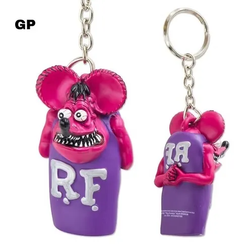 RAT FINK 老鼠芬克 打火機套 鑰匙圈 [RAF253GR]