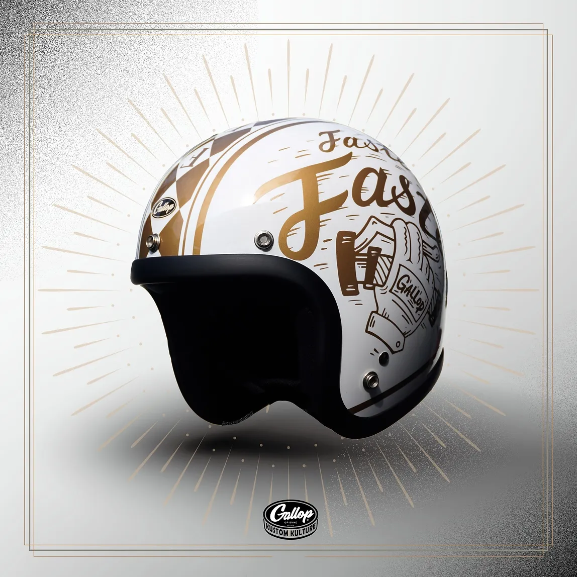 GALLOP Freedom Racer HELMET♦自由賽車手♦