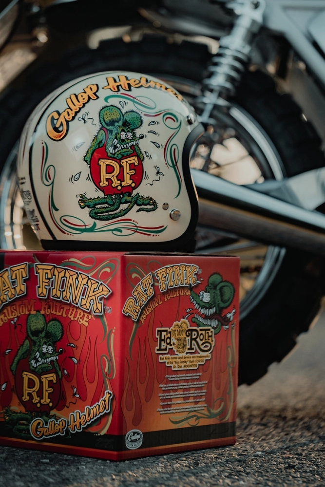 Gallop X Rat Fink 老鼠芬克 聯名限定安全帽