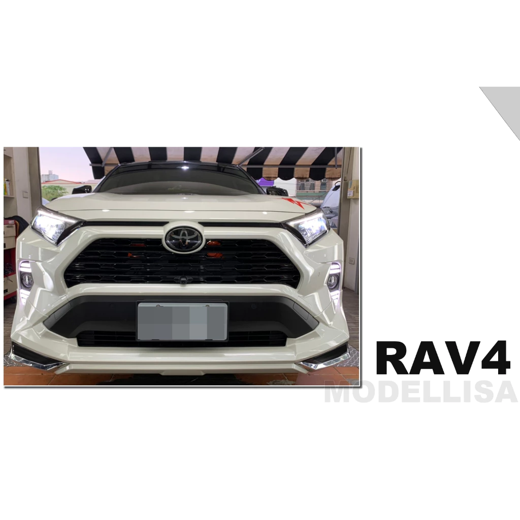 全新 RAV-4 RAV4 5 代 類MODELLISTA M版 前下巴 側裙 後下巴 含烤漆