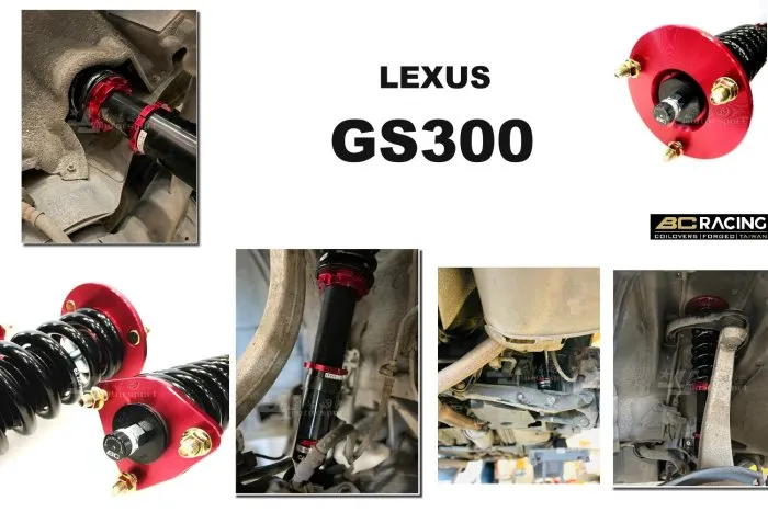 全新 LEXUS GS300 GS350 BC 避震器 V1 30段阻尼 高低軟硬可調 避震 保固18個月 0 直購