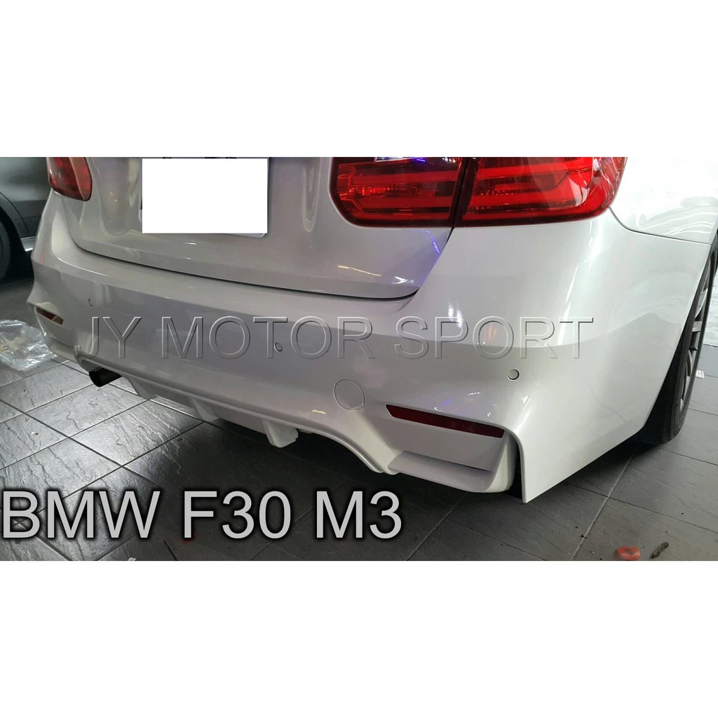全新 BMW 寶馬 F30 M3 式樣 後保桿 後大包 PP材質 素材