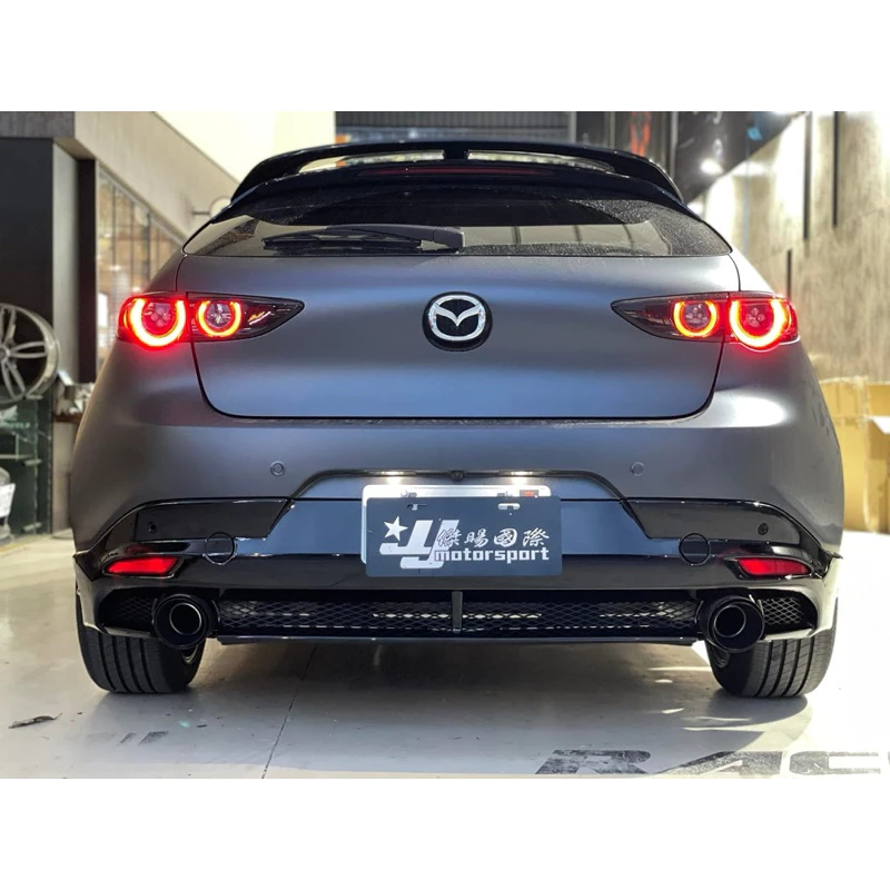 全新 馬自達 MAZDA3 馬3 5門 5D 19 20 年 MZ 版 亮黑 前下巴 側裙 後下巴 空力套件