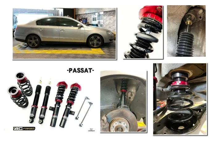 全新 福斯 VW PASSAT BC 避震器 V1 30段阻尼 高低軟硬可調 避震