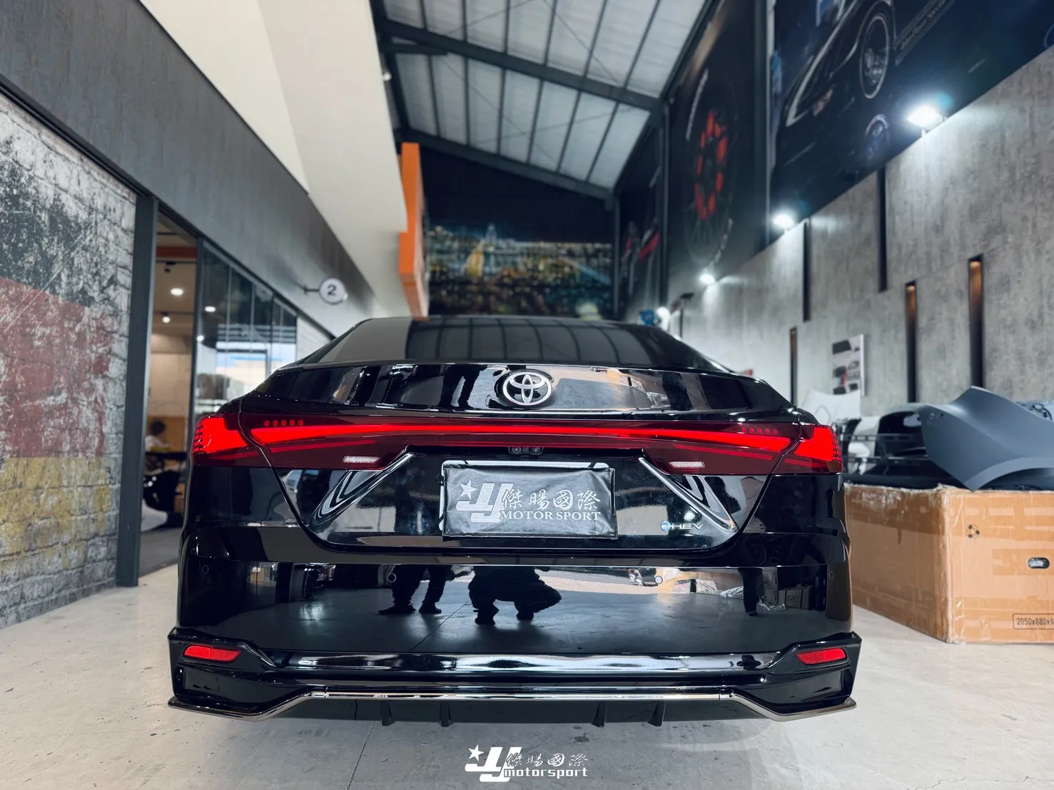 全新 TOYOTA CAMRY9 CAMRY 9代 2025-2026 PLUS款 後下巴 亮黑