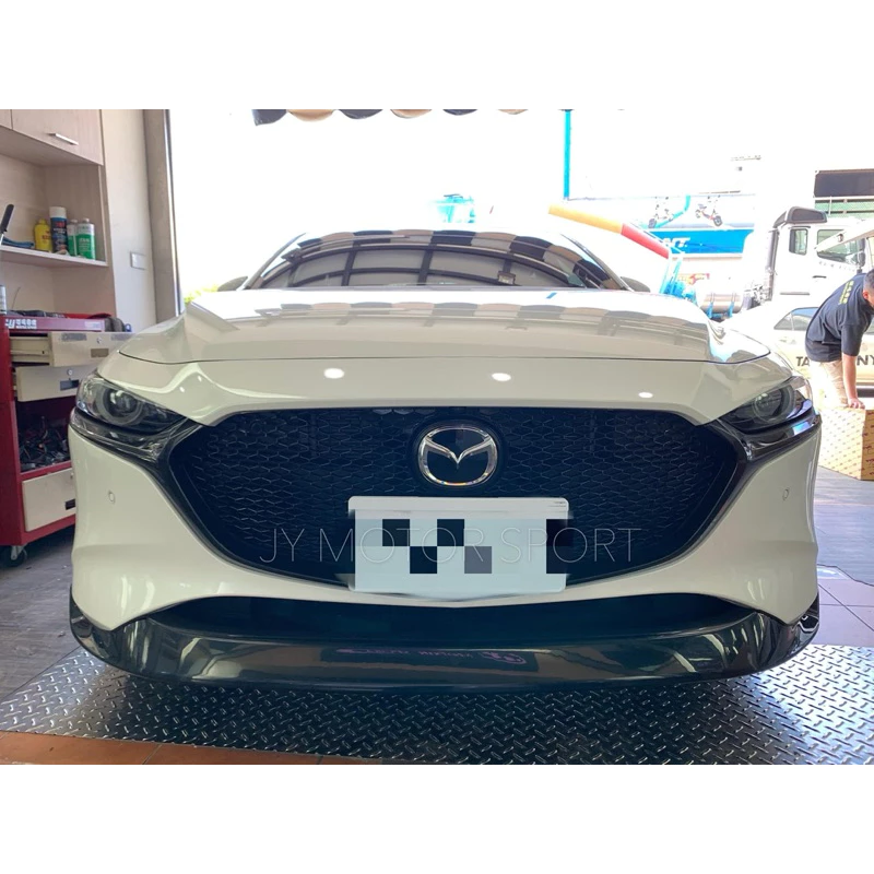 全新 MAZDA3 馬3 5門 5D 2019 2020 19 20 年 MZ 前下巴 ABS