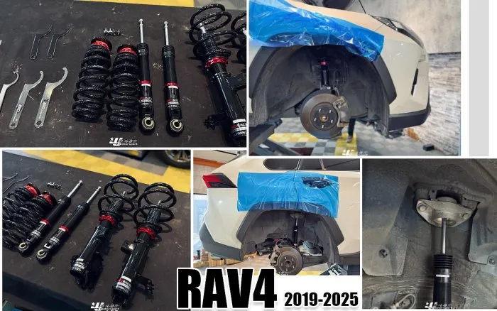 全新 TOYOTA RAV4-5 RAV4 5代 2020- BC V1 避震器 30段阻尼高低軟硬可調